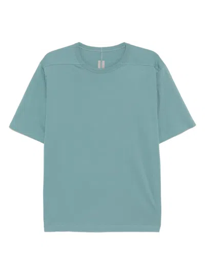 Rick Owens Brad Cotton-jersey T-shirt In Blue