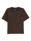 Rick Owens Brad T-shirt In Brown