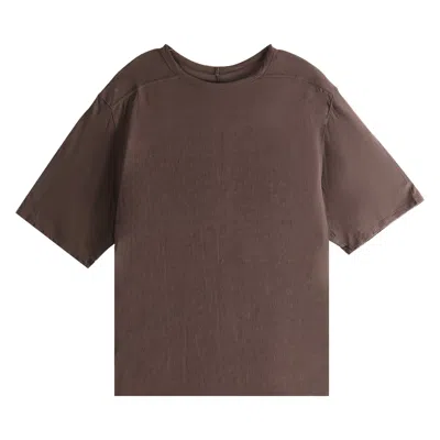 Pre-owned Rick Owens Brad T-shirt 'macassar' | Brown | Men's Size Xl