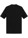 Rick Owens Short-sleeve Round-neck T-shirt In Black