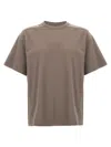 Rick Owens Short-sleeve Organic-cotton T-shirt In Brown