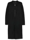 Rick Owens Brad Trench Coat In Black