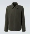 Rick Owens Brad Virgin Wool Jacket In Green