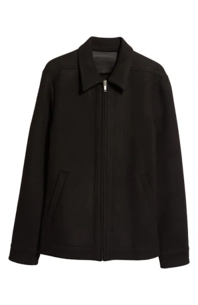 Rick Owens Brad Wool Jacket In Black