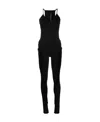 Rick Owens Braided Zephyr Jumpsuit In Black