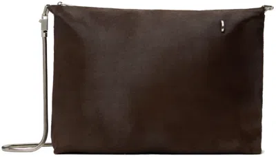 Rick Owens Brown Big Adri Bag In 04 Brown