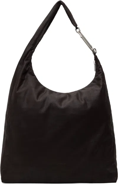 Rick Owens Brown Hollywood Gemini Bag In 14 Mahogany
