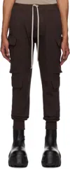Rick Owens Brown Hollywood Mastodon Megacargo Pants In 14 Mahogany