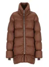 Rick Owens Coats Brown In Brown