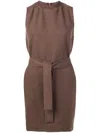 Rick Owens Sisytank Tunic Raising In Brown