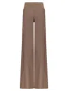 Rick Owens Brown Viscose Blend Pants In Brown