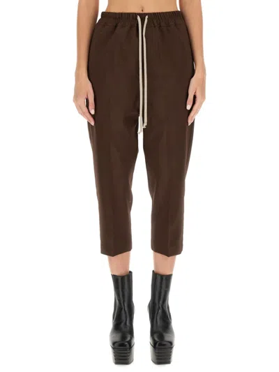 Rick Owens Brown Wool Solid Activewear