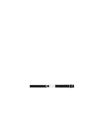 Rick Owens Buckle Belt In Black