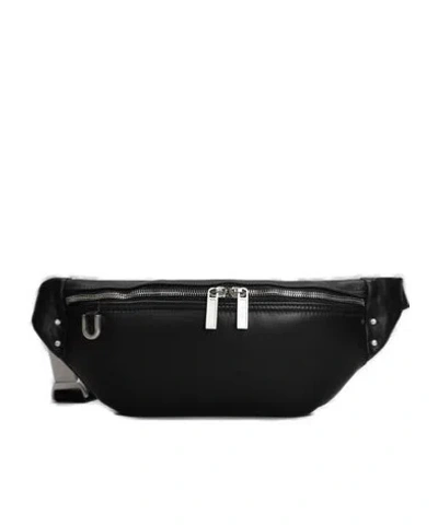 Rick Owens Bumbag Belt Bag In Black