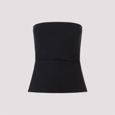 Rick Owens Bustier Top 42 In Black