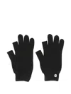 Rick Owens Buttoned Gloves In Black