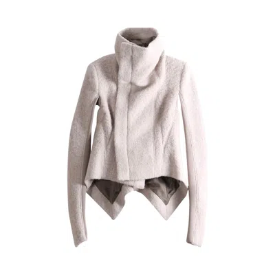 Pre-owned Rick Owens Buttoned Naska Jacket 'rose' | Red | Women's Size 42