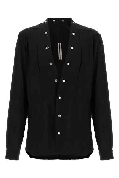 RICK OWENS 'LARRY FOGPOCKET' SHIRT