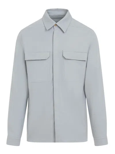 RICK OWENS CAMISA - AZUL CLARO
