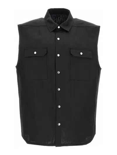 RICK OWENS JUMBO SL OUTERSHIRT SHIRT