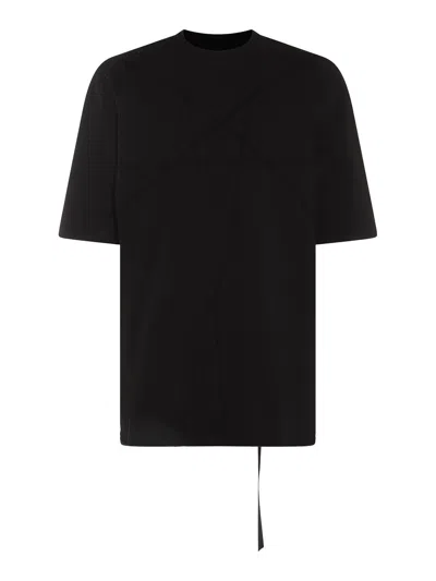 Rick Owens Black Cotton T-shirt