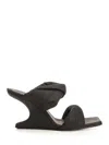 Rick Owens Twisted Cantilever Sandals 8
