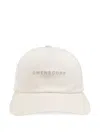Rick Owens Logo Embroidered Baseball Cap In Neutrals