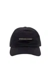 Rick Owens Logo Embroidered Snapback Baseball Cap In Black