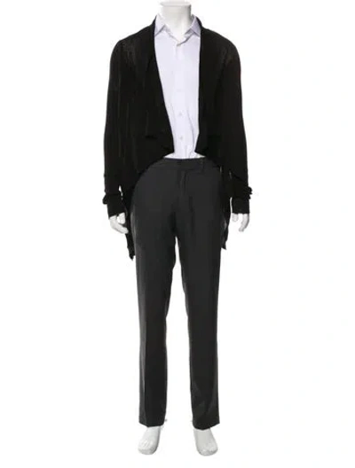 Pre-owned Rick Owens Cape In Blue