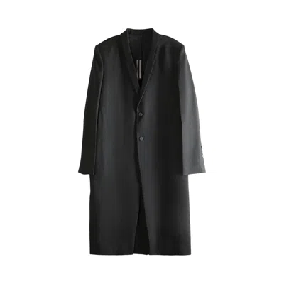 Pre-owned Rick Owens Cappotto Concordian Coat 'black' | Men's Size 52