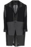 Rick Owens Black Button Coat