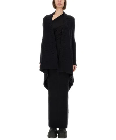 Rick Owens Cardigan In Black