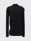 Rick Owens Wool Jersey. In Black