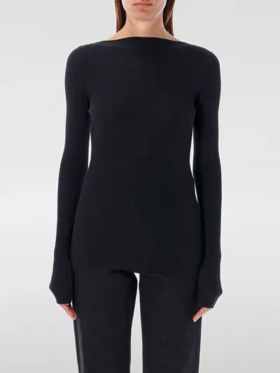 RICK OWENS SWEATER RICK OWENS WOMAN COLOR BLACK,F81975002