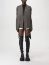 Rick Owens Cardigan  Woman Color Grey In Grau