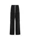Rick Owens Cargobelas Drawstring Elasticated Trousers In Black