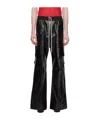 Rick Owens Black Porterville Cargobelas Cargo Pants In Black