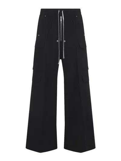 RICK OWENS JEANS ACAMPANADOS - NEGRO