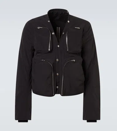 Rick Owens Cargo Jacket In Black