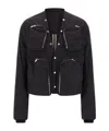 Rick Owens Mens Black Patch-pocket Cargo Shell Jacket In Black