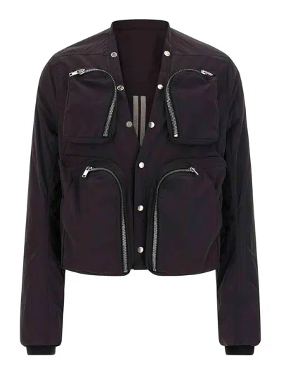RICK OWENS CHAQUETA CASUAL - NEGRO