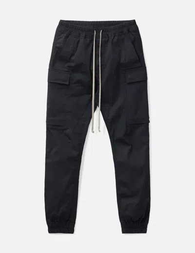 Rick Owens Cargo Jogger In Black