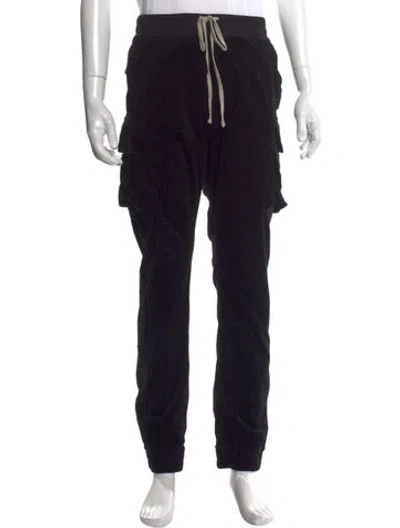 Pre-owned Rick Owens Cargo Pants In Black