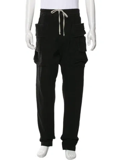 Pre-owned Rick Owens Cargo Pants In Black