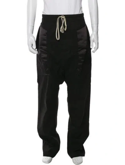 Pre-owned Rick Owens Cargo Pants In Black