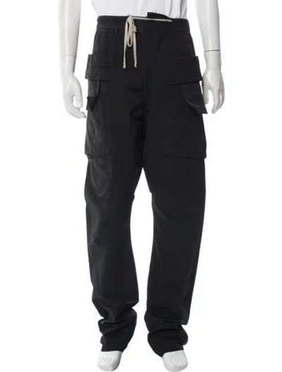 Pre-owned Rick Owens Cargo Pants In Black