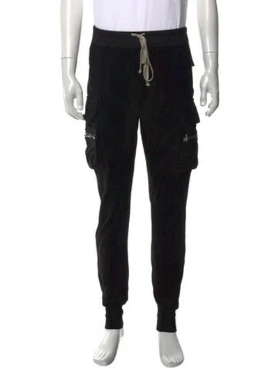 Pre-owned Rick Owens Cargo Pants In Black