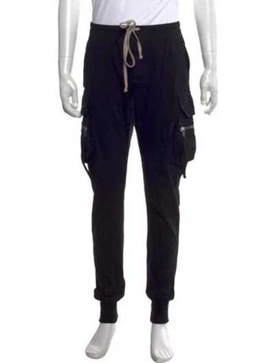 Pre-owned Rick Owens Cargo Pants In Black