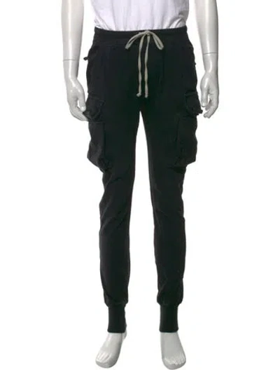 Pre-owned Rick Owens Cargo Pants In Black
