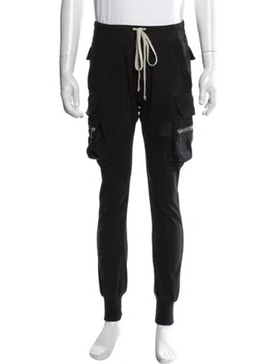 Pre-owned Rick Owens Cargo Pants In Black
